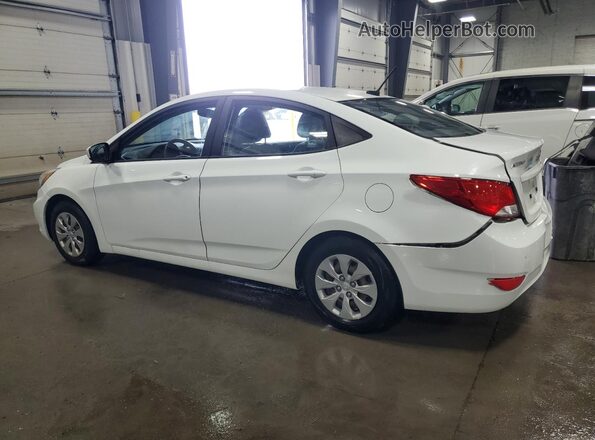 KMHCT4AE8GU149681 2016 HYUNDAI ACCENT White Tył lewy