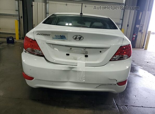 KMHCT4AE8GU149681 2016 HYUNDAI ACCENT White Widok z tyłu
