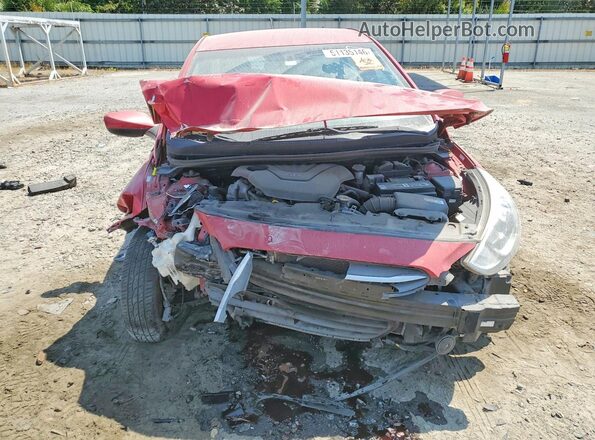 KMHCT4AE8HU265867 2017 HYUNDAI ACCENT Red Widok z przodu