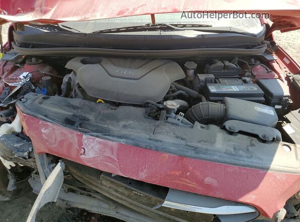 KMHCT4AE8HU265867 2017 HYUNDAI ACCENT Red Widok wnętrza z tyłu