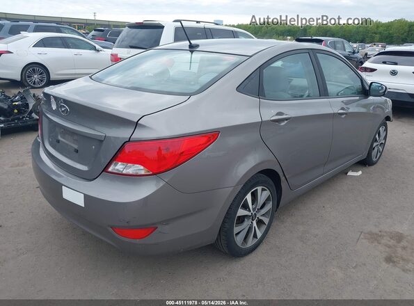 KMHCT4AE8HU364205 2017 HYUNDAI ACCENT Серый Задняя правая четверть