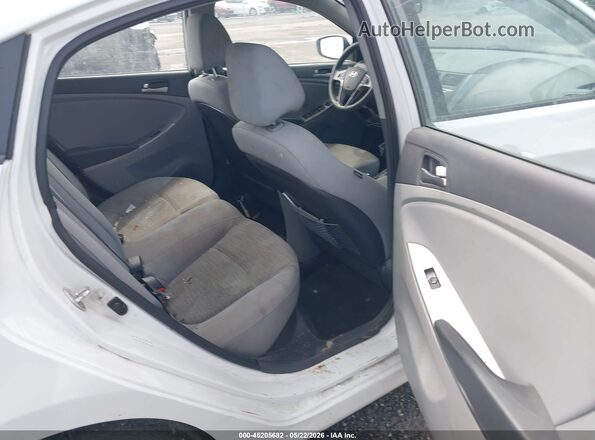 KMHCT4AE8HU380145 2017 HYUNDAI ACCENT White Widok naklejki z numerem VIN