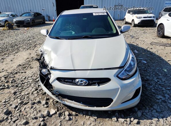 KMHCT4AE9GU010448 2016 HYUNDAI ACCENT Cream წინა ხედი