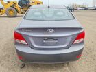 2016 Hyundai Accent Se Серый vin: KMHCT4AE9GU121551