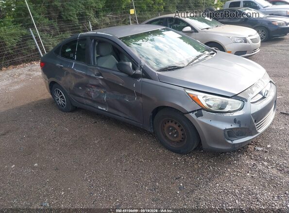 KMHCT4AEXGU099009 2016 HYUNDAI ACCENT Gray წინა მარჯვენა