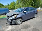 2016 Hyundai Accent Se Серебряный vin: KMHCT4AEXGU109098