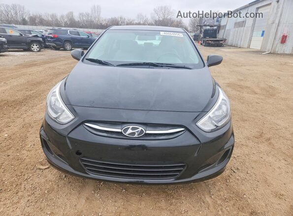 KMHCT4AEXHU380146 2017 HYUNDAI ACCENT Черный Вид спереди