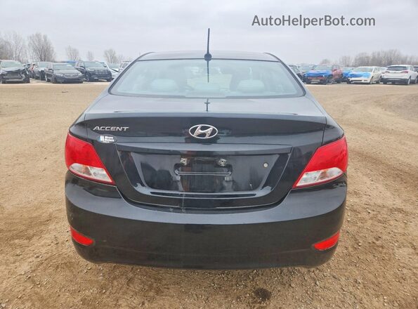 KMHCT4AEXHU380146 2017 HYUNDAI ACCENT Черный Вид сзади