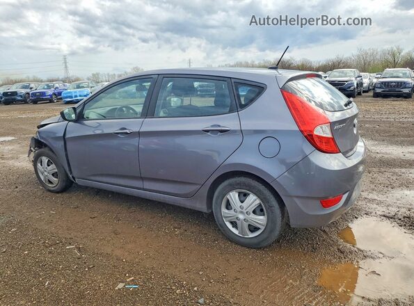 KMHCT5AE0HU310516 2017 HYUNDAI ACCENT Серый Задняя левая четверть