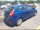 2017 Hyundai Accent Se Синий vin: KMHCT5AE0HU318261