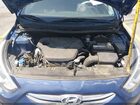 2017 Hyundai Accent Se Синий vin: KMHCT5AE0HU318261
