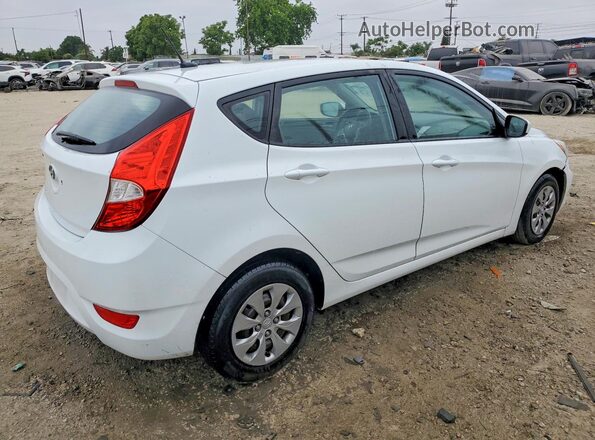 KMHCT5AE0HU351342 2017 HYUNDAI ACCENT Белый Задняя правая четверть