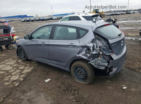 KMHCT5AE1HU320570 2017 HYUNDAI ACCENT Серый Задняя левая четверть