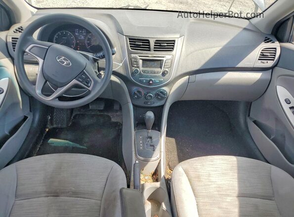 KMHCT5AE1HU337577 2017 HYUNDAI ACCENT Черный Вид панели приборов