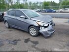 2017 Hyundai Accent Se Gray vin: KMHCT5AE1HU345727