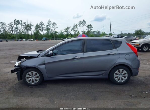 KMHCT5AE1HU345727 2017 HYUNDAI ACCENT Gray Widok wnętrza 360 stopni
