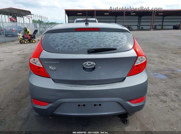 KMHCT5AE1HU345727 2017 HYUNDAI ACCENT Gray 