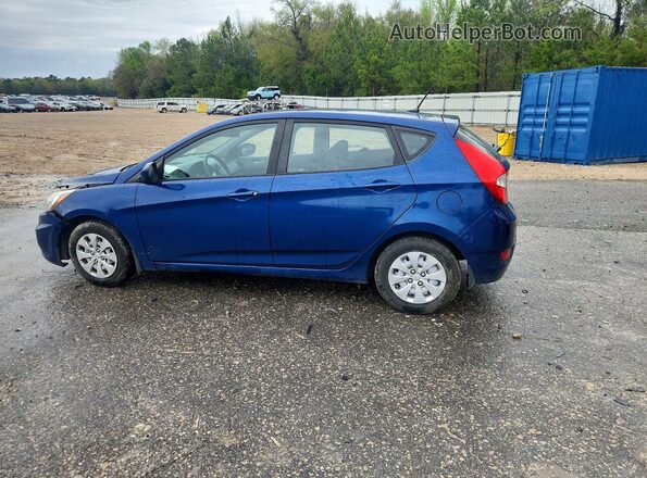 KMHCT5AE3HU331635 2017 HYUNDAI ACCENT Синий Задняя левая четверть