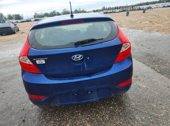 KMHCT5AE3HU331635 2017 HYUNDAI ACCENT Синий Вид сзади