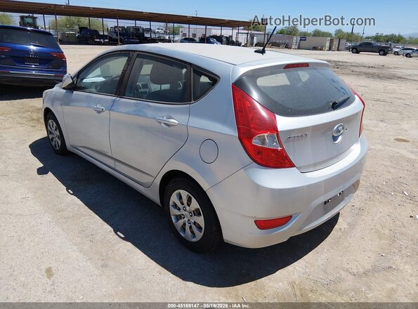 KMHCT5AE4GU283528 2016 HYUNDAI ACCENT Silver Rear left