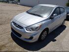 2016 Hyundai Accent Se Silver vin: KMHCT5AE4GU283528