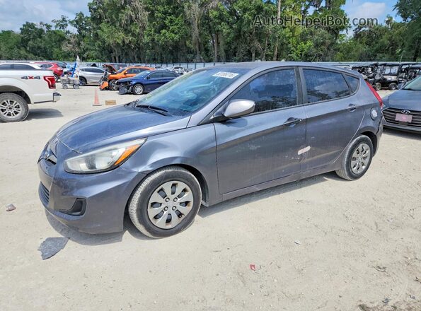 KMHCT5AE5GU289046 2016 HYUNDAI ACCENT Серый Передняя левая четверть