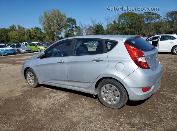 KMHCT5AE5HU336836 2017 HYUNDAI ACCENT Серебряный Задняя левая четверть