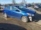 2017 Hyundai Accent Se Blue vin: KMHCT5AE5HU345956