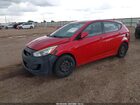 2016 Hyundai Accent Se Красный vin: KMHCT5AE6GU259702