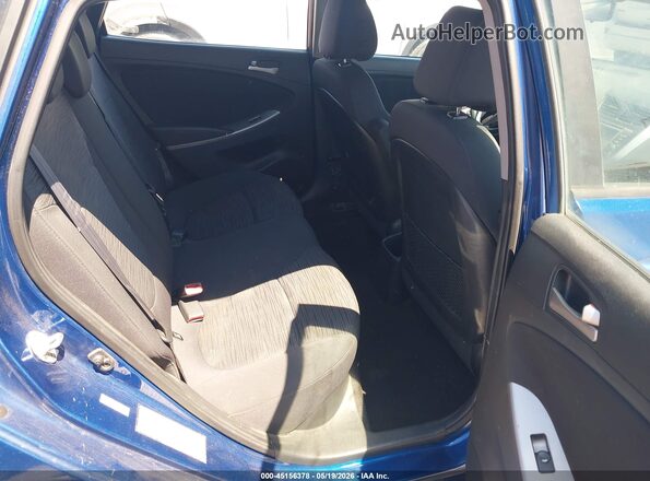 KMHCT5AE7GU290716 2016 HYUNDAI ACCENT Blue Вид наклейки з VIN-кодом