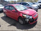 2017 Hyundai Accent Se Red vin: KMHCT5AE7HU306382