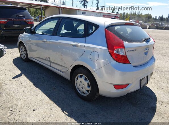 KMHCT5AE7HU344632 2017 HYUNDAI ACCENT Серебряный Задняя левая четверть