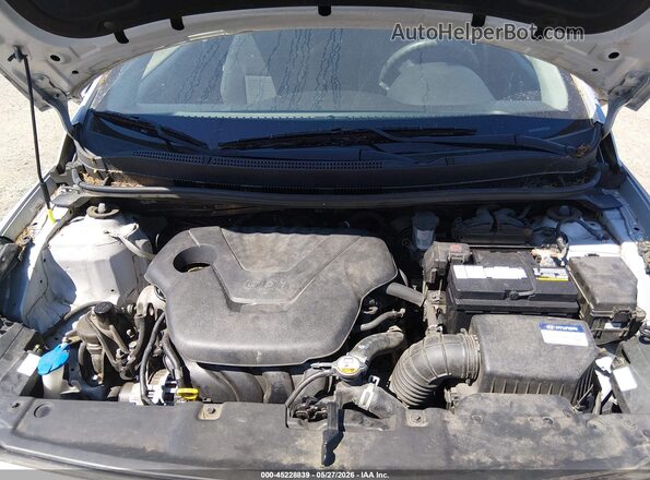 KMHCT5AE7HU344632 2017 HYUNDAI ACCENT Серебряный Вид сзади