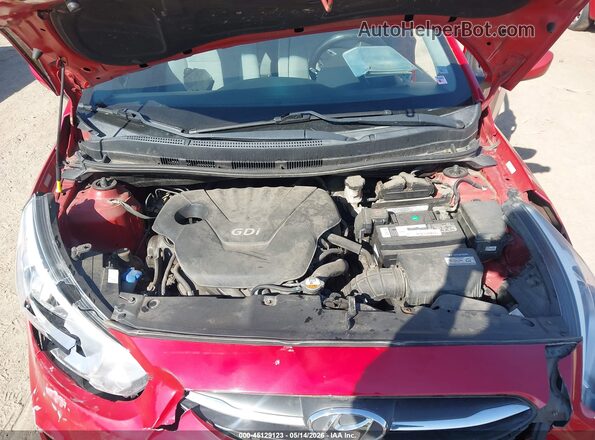 KMHCT5AE8GU238740 2016 HYUNDAI ACCENT Красный Вид сзади