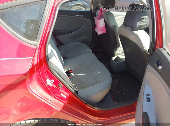 KMHCT5AE8GU238740 2016 HYUNDAI ACCENT Красный Вид наклейки с VIN-кодом
