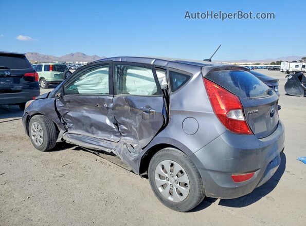 KMHCT5AE8GU275433 2016 HYUNDAI ACCENT Серебряный Задняя левая четверть