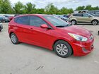 2017 Hyundai Accent Se Красный vin: KMHCT5AE8HU307461