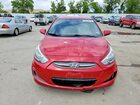 2017 Hyundai Accent Se Красный vin: KMHCT5AE8HU307461