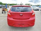 2017 Hyundai Accent Se Красный vin: KMHCT5AE8HU307461