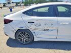 2020 Hyundai Elantra Sport White vin: KMHD04LB2LU056357