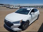 2019 Hyundai Elantra Sport Белый vin: KMHD04LB3KU860777