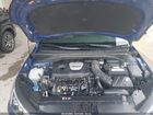 2019 Hyundai Elantra Sport Синий vin: KMHD04LB4KU861131