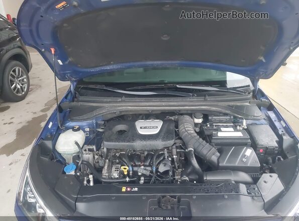 KMHD04LB4KU861131 2019 HYUNDAI ELANTRA Синий Вид сзади