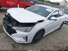 2019 Hyundai Elantra Sport Белый vin: KMHD04LB4KU861310