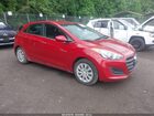 2017 Hyundai Elantra Gt   Red vin: KMHD35LH0HU377094