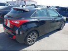 2016 Hyundai Elantra Gt   Black vin: KMHD35LH4GU255210