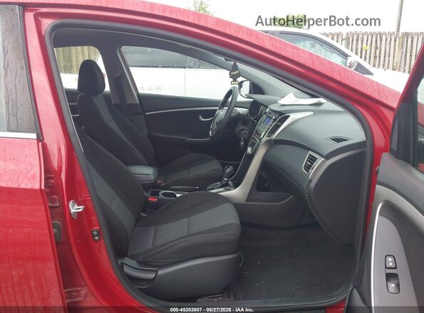 KMHD35LH4HU377115 2017 HYUNDAI ELANTRA GT Red Vista interior delantera