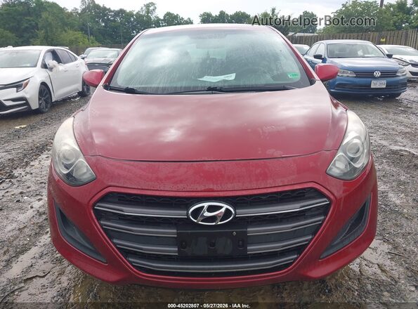 KMHD35LH4HU377115 2017 HYUNDAI ELANTRA GT Red Vista frontal