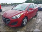 2017 Hyundai Elantra Gt   Red vin: KMHD35LH4HU377115