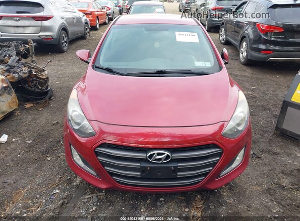 KMHD35LH5GU273750 2016 HYUNDAI ELANTRA GT Красный Вид спереди